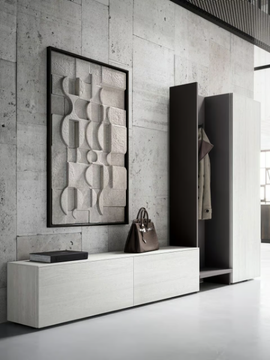 HND053 - Sectional wooden hallway unit by Santalucia Mobili - view 3